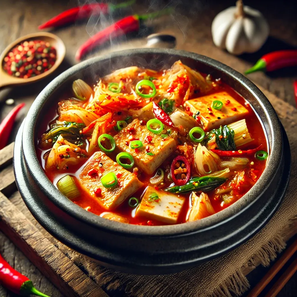 겉절이 김치찌개