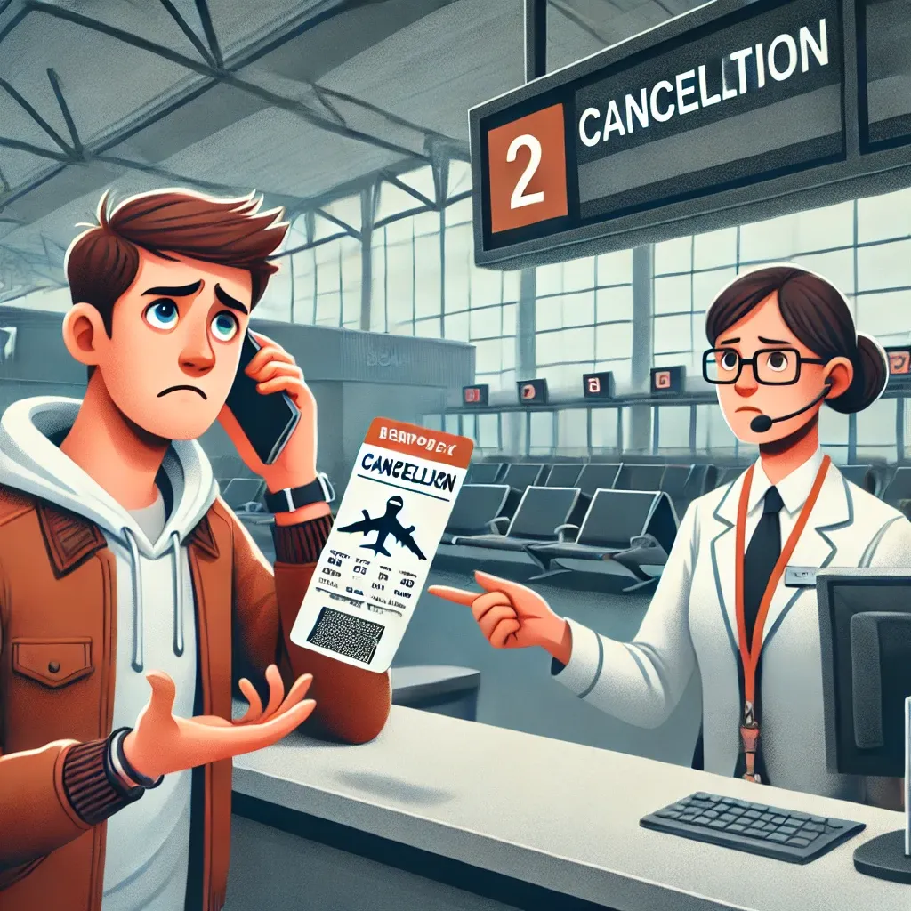 해외 항공권 당일 취소