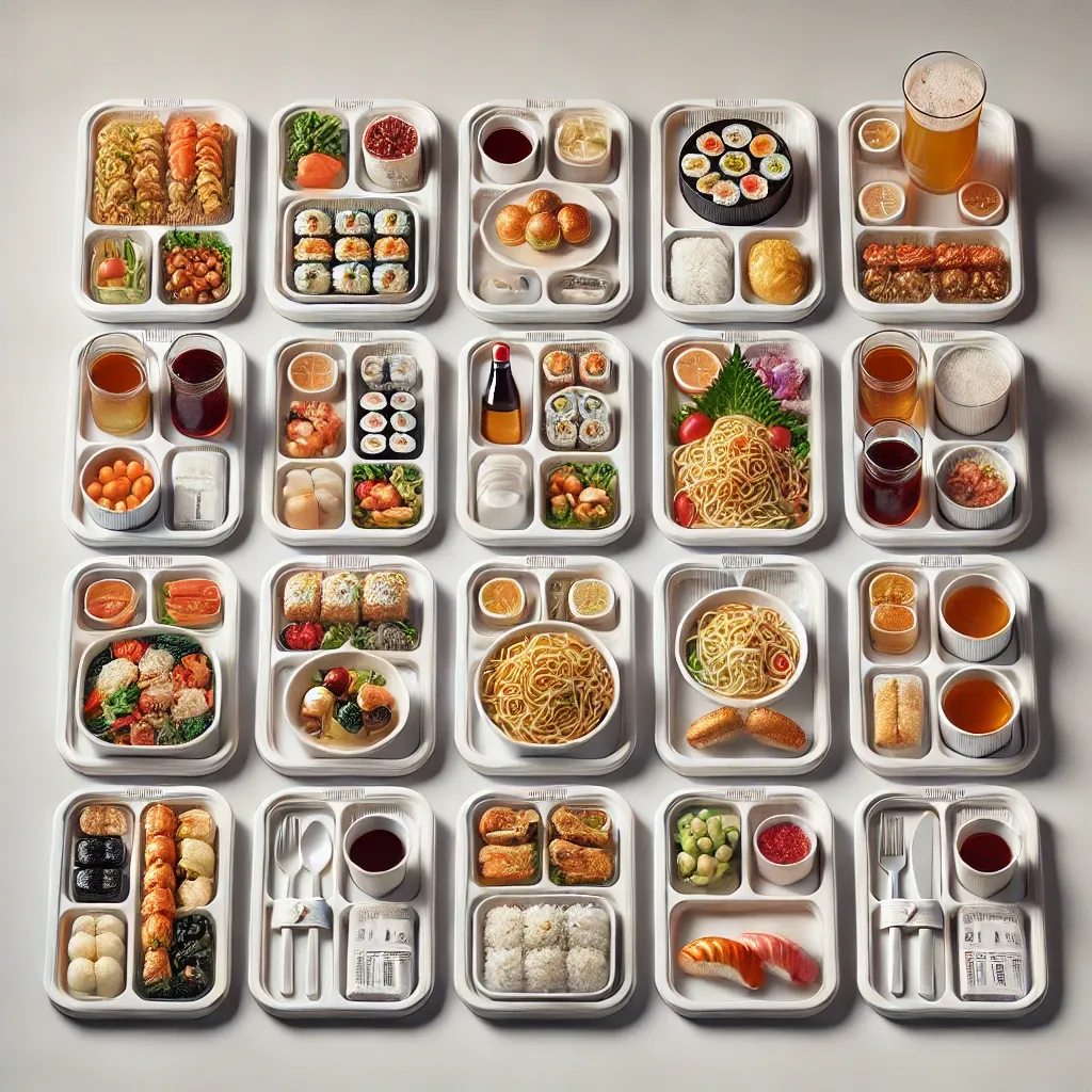 항공사별 기내식