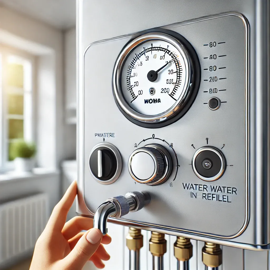 경동나비엔 보일러 물보충