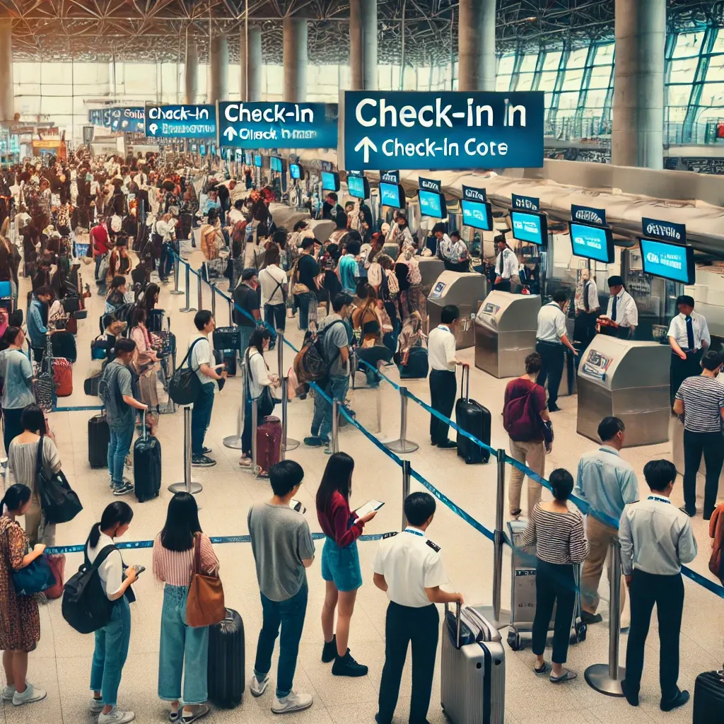 비행기 탑승수속 절차