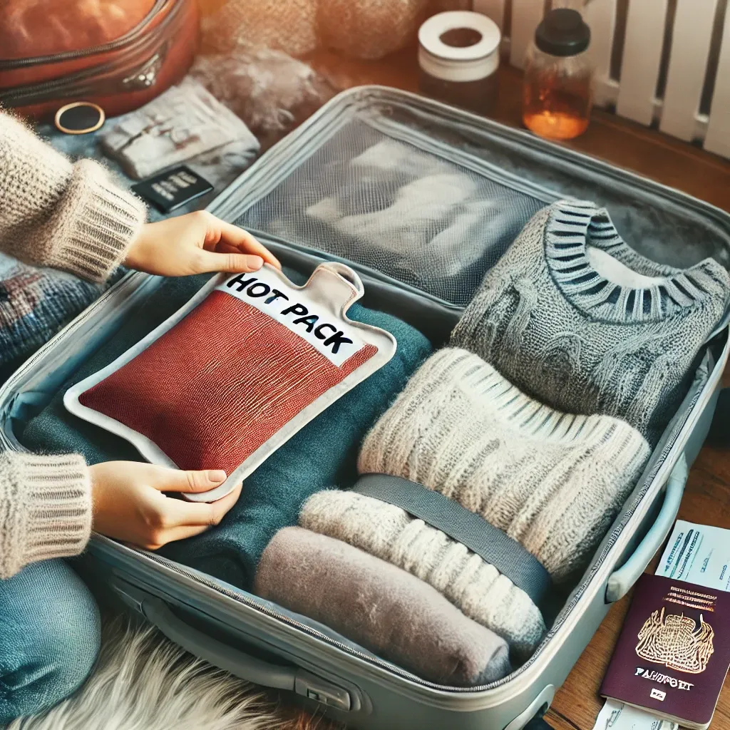 비행기 탑승시 핫팩