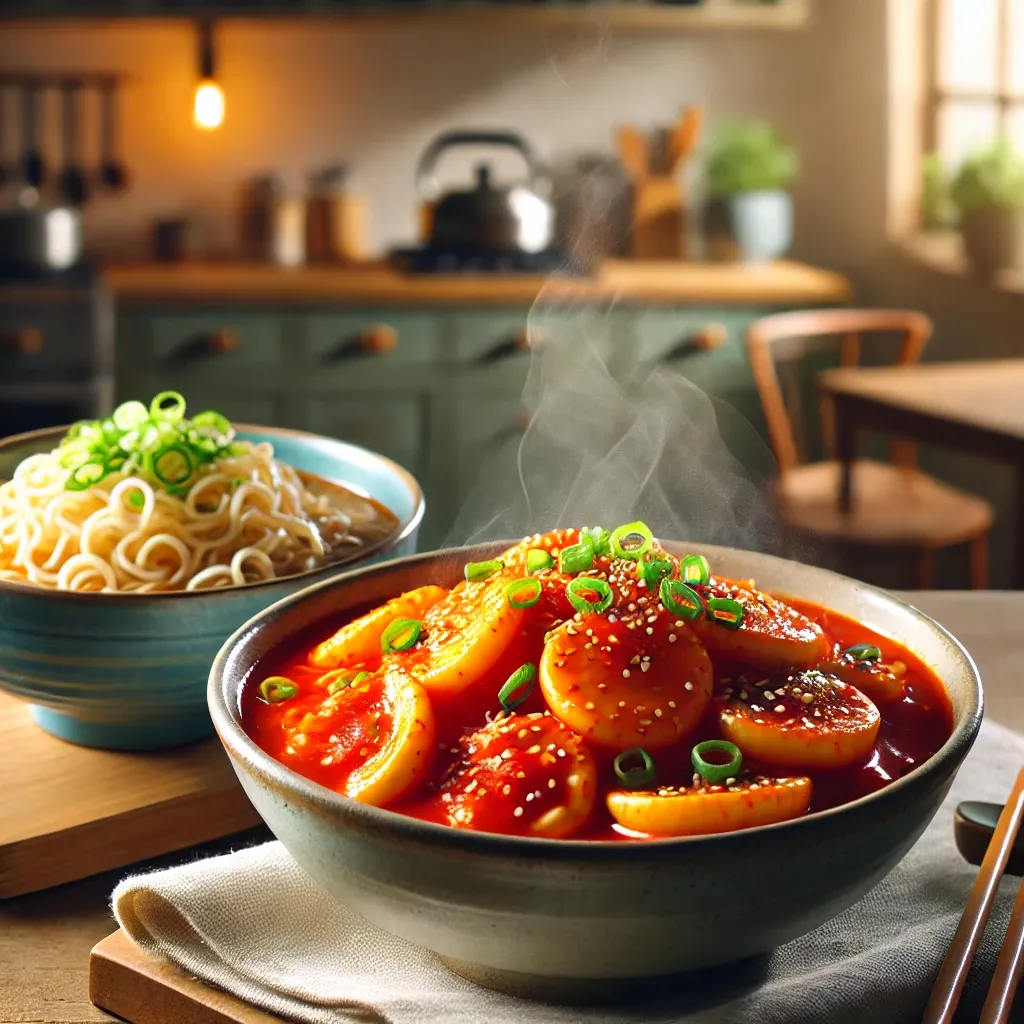 간단한 야식 라볶이