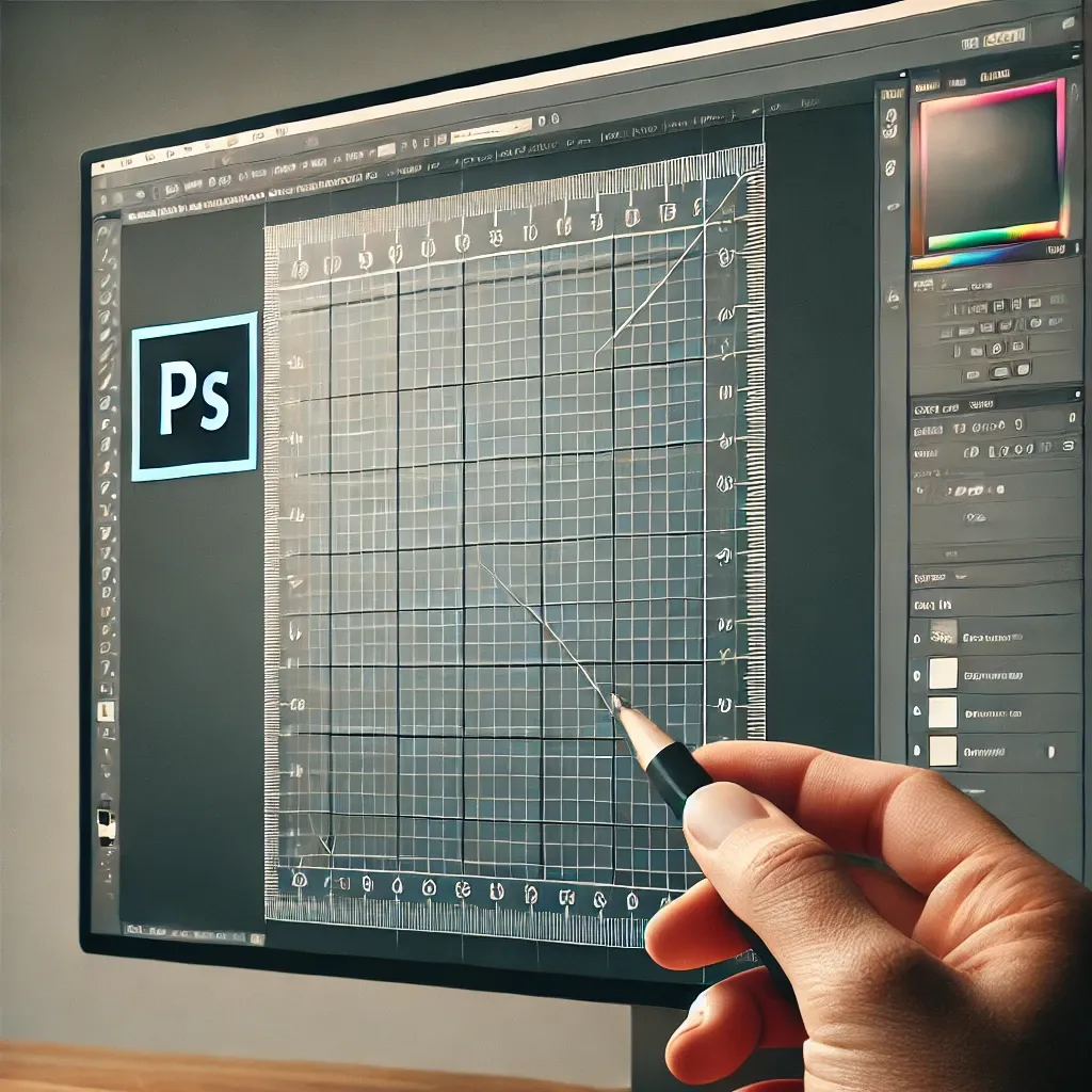 포토샵 눈금자