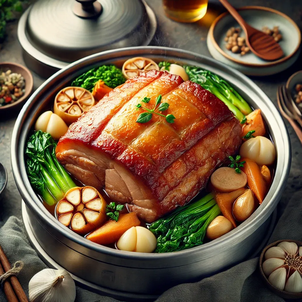 압력솥돼지고기수육 맛있게 삶는법