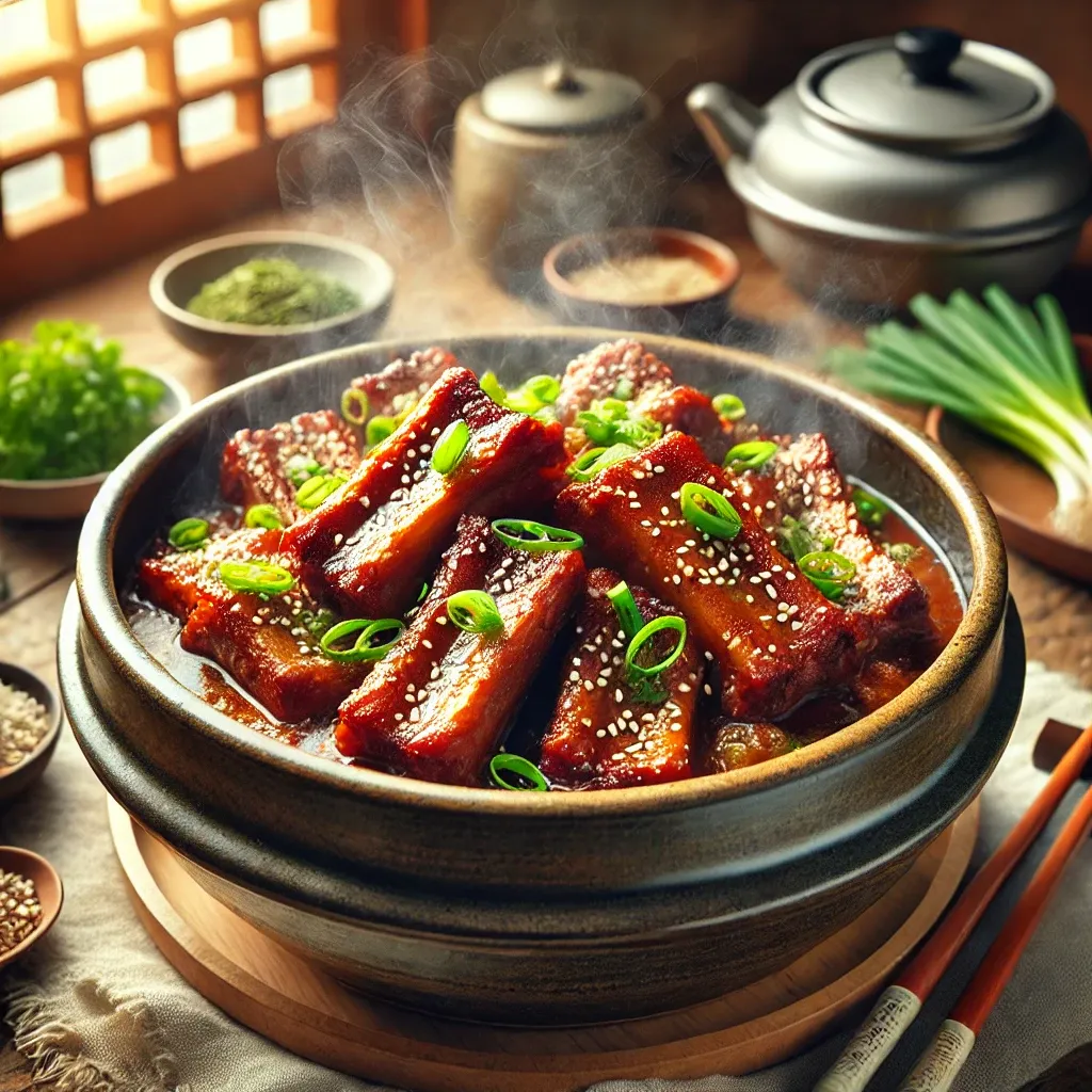 압력솥 갈비찜 시간