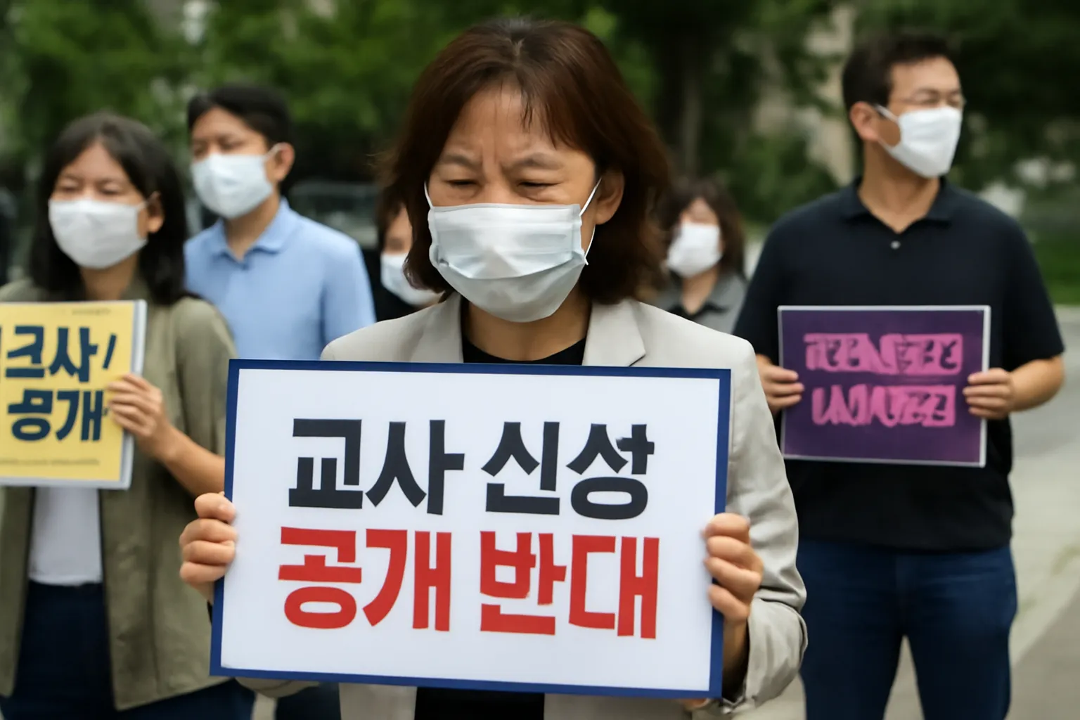 초등학생 교사 신상 공개
