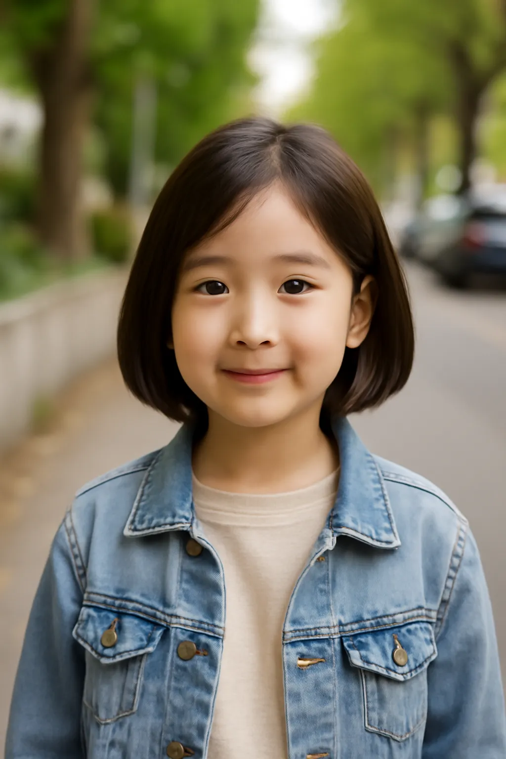 초등학생 단발 헤어스타일