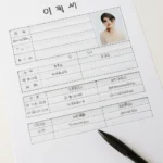고등학생 알바 서류