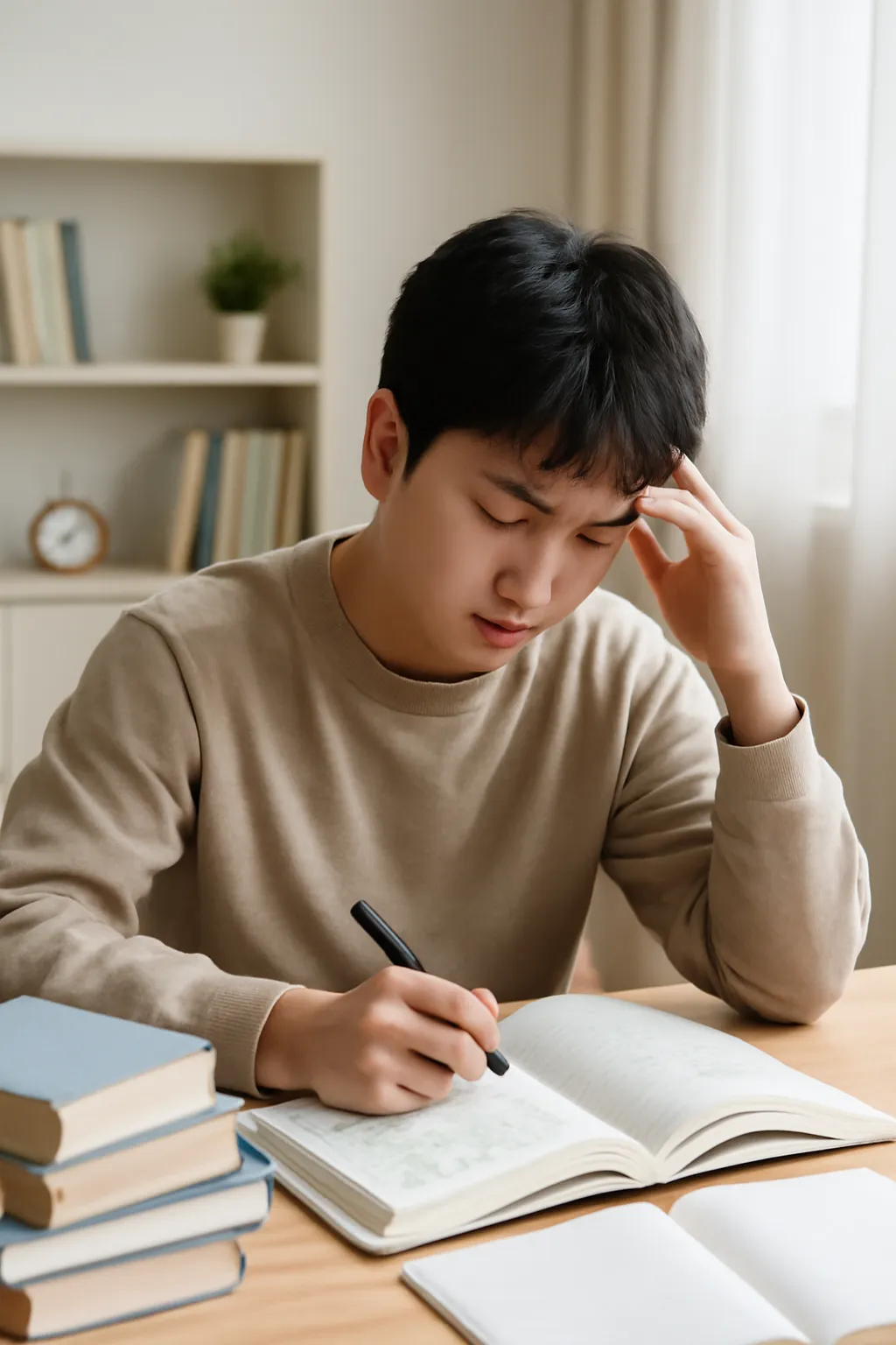 고등학생 공부 스트레스