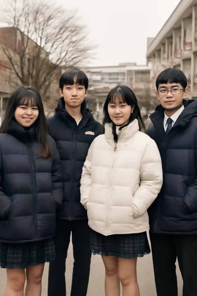 고등학생 패딩 계급도