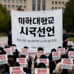 대학생 시국선언 인하대