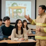 대학생 민방위 훈련