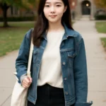 여자 대학생 패션