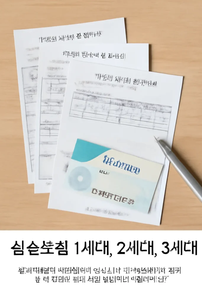 실손보험 1세대 2세대 3세대
