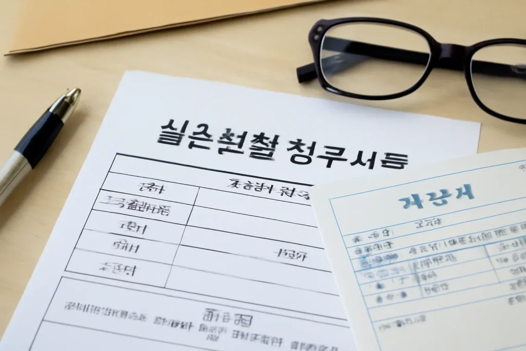 실손보험 청구서류 처방전