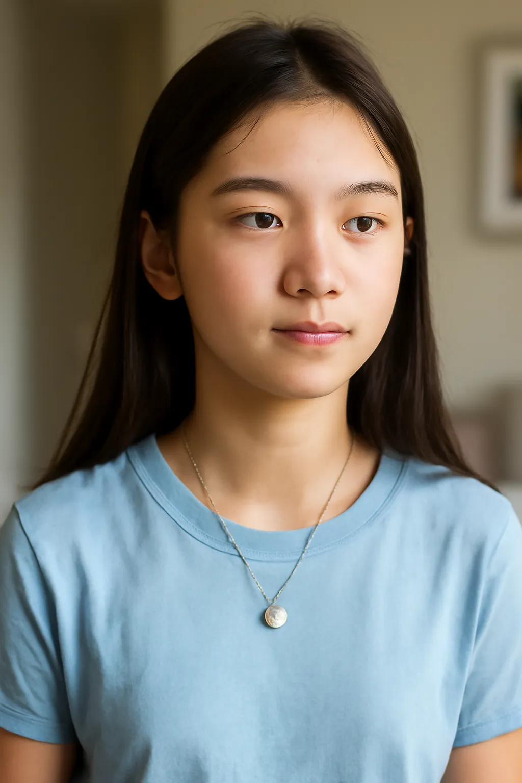 중학생 목걸이 티파니