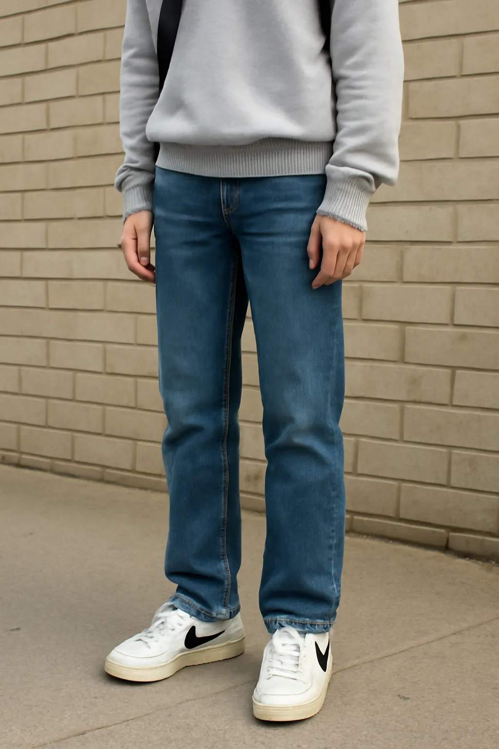 중학생 청바지 핏