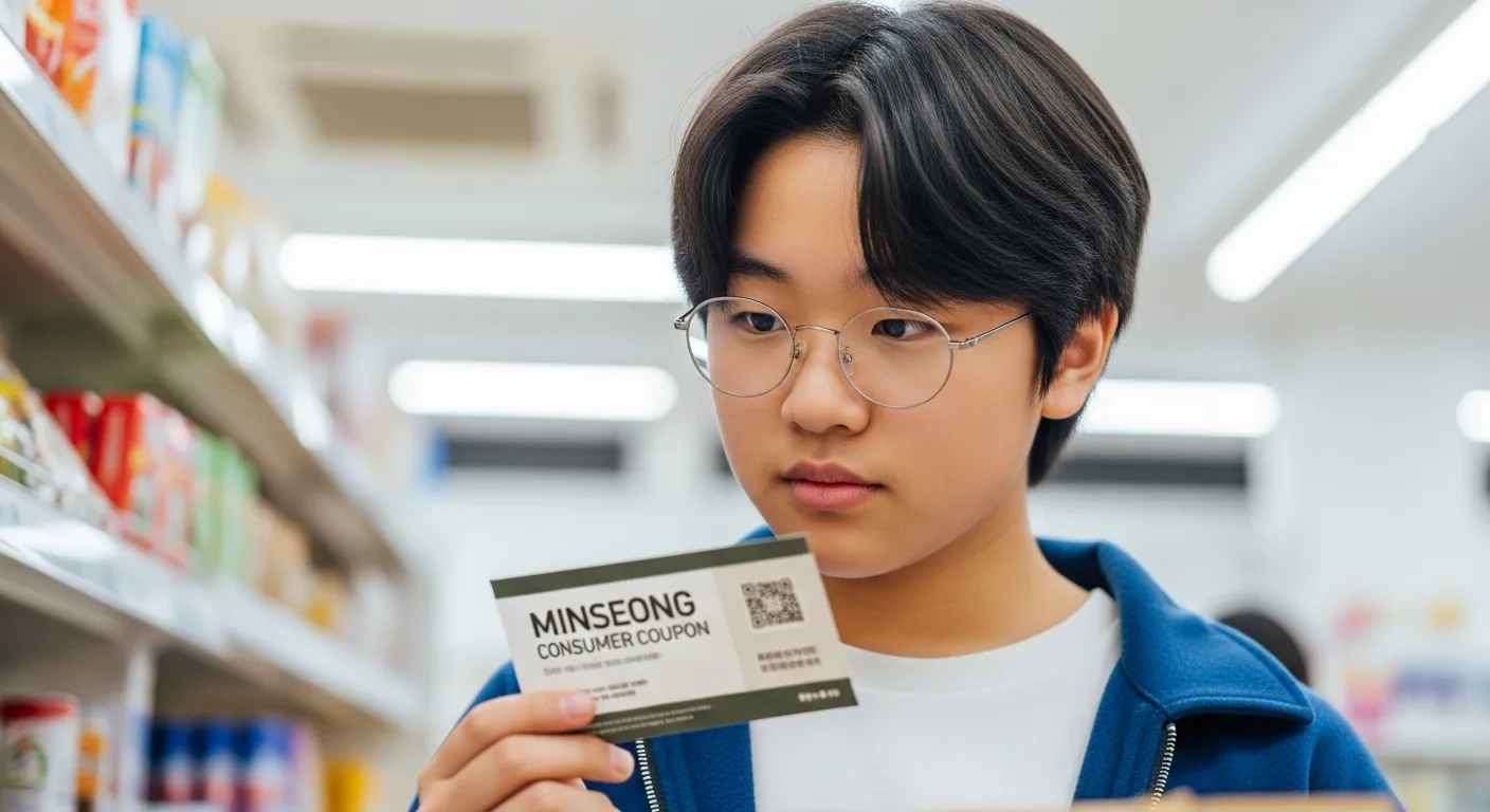 민생소비쿠폰 미성년자