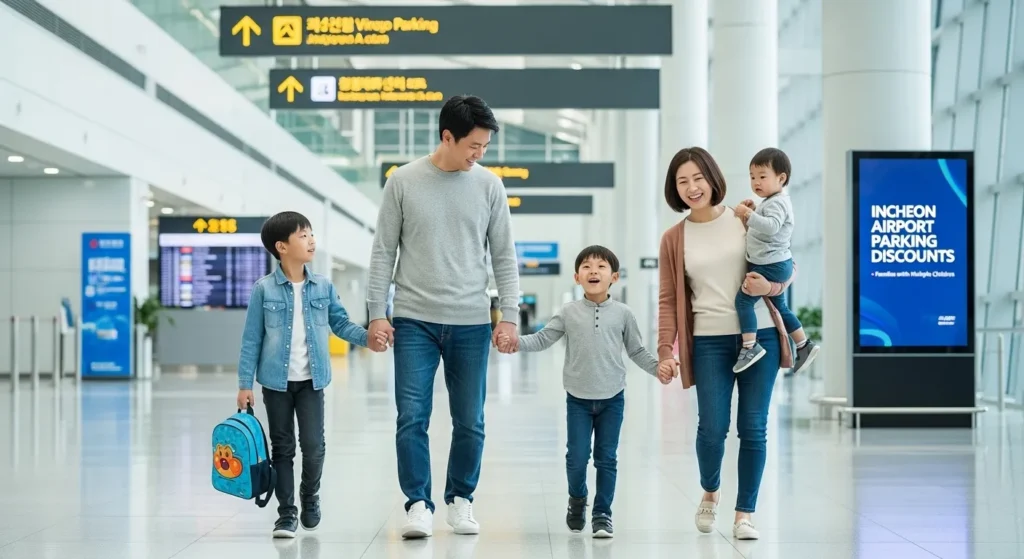 인천공항 다자녀 주차할인