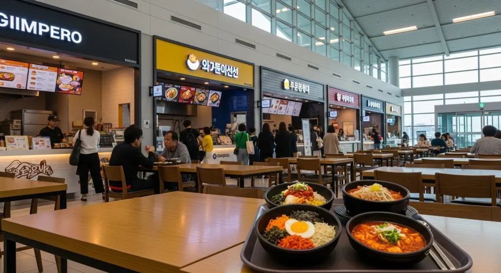 김포공항 푸드코트