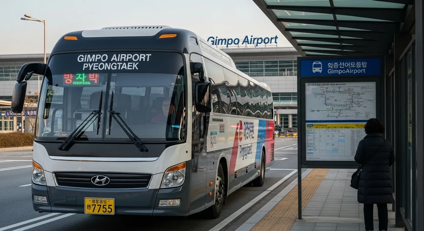 김포공항 평택 버스 시간표