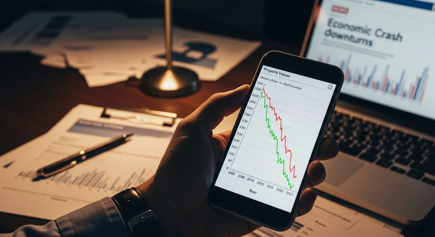 부동산 폭락 그래프