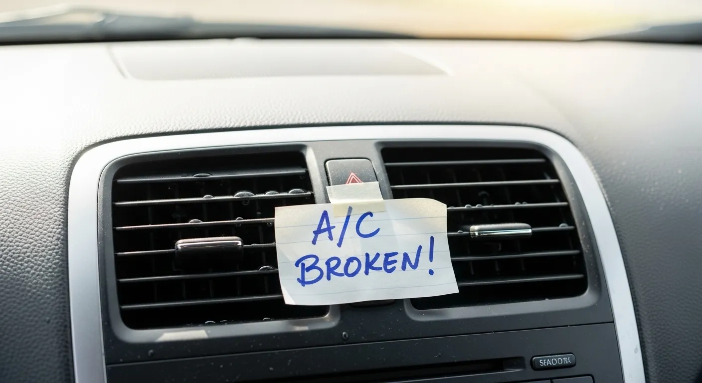 에어컨고장난차