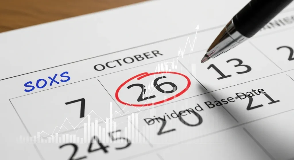 soxs 배당 기준일