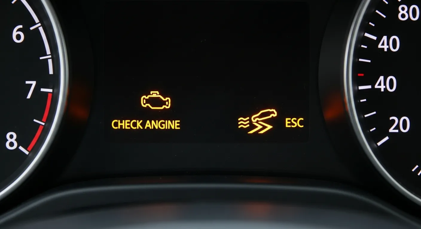 자동차 점검등 esc