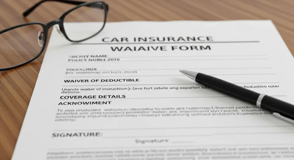 운전자보험 면책