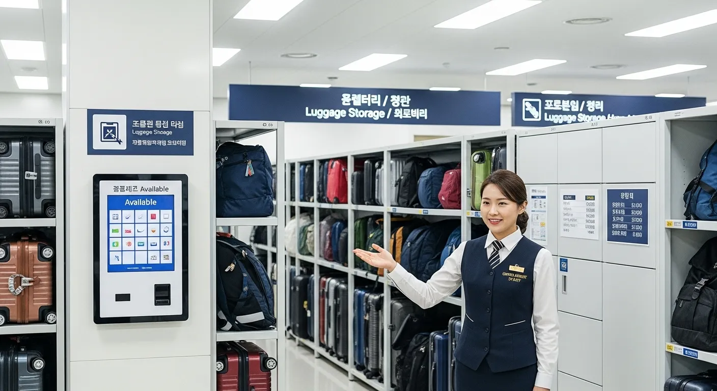 김포공항 수화물보관소