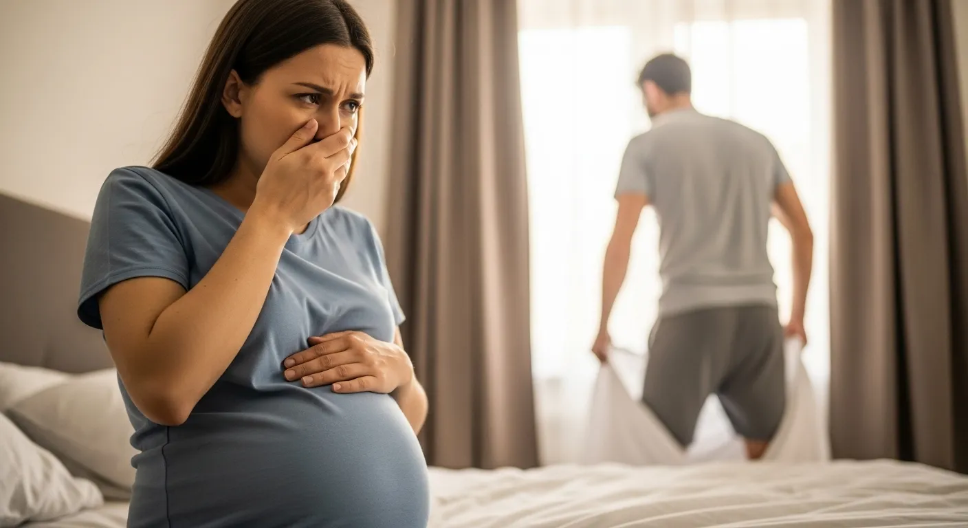 입덧 남편 냄새