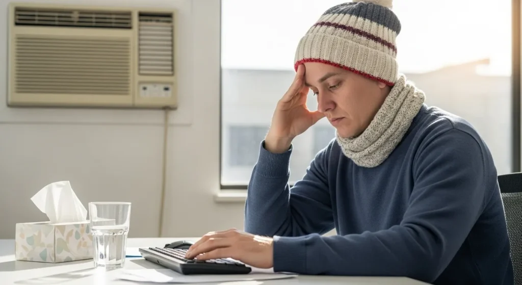 냉방병 두통 설사