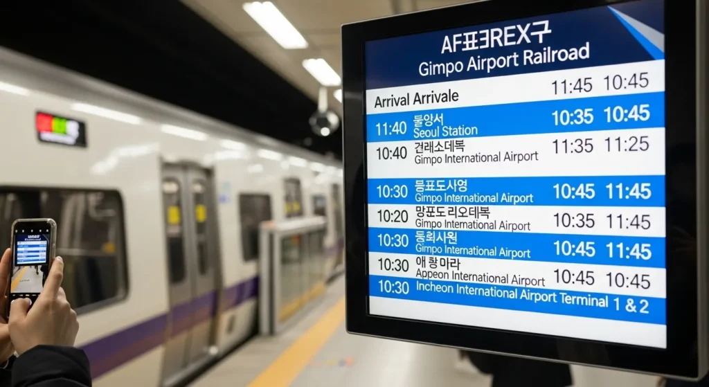 김포공항철도 시간표