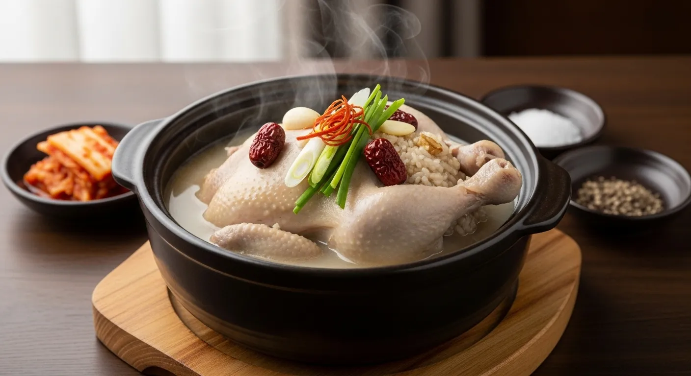 초복 보양식은 한방 삼계탕이 최고!